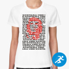 Женская спортивная футболка