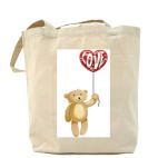 Холщовая сумка "Мишуня"