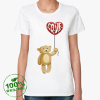 Женская футболка органик