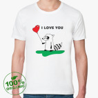 Мужская футболка органик