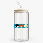 Банка с бамбуковой крышкой