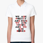 Женская рубашка поло