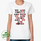 Женская футболка органик