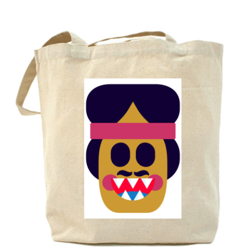 Сумка шоппер с принтом Keenko