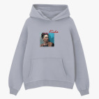 Толстовка худи оверсайз