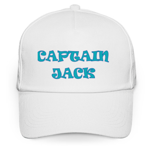 Кепка бейсболка с принтом Капитан Джек