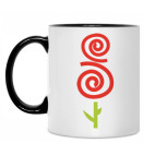 Кружка двухцветная