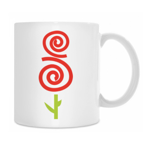 Кружка с принтом 8 марта