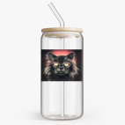 Банка с бамбуковой крышкой