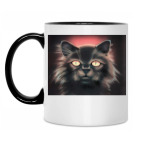 Кружка двухцветная