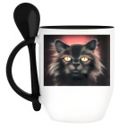 Кружка с ложкой