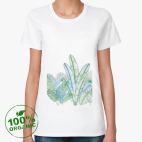 Женская футболка органик