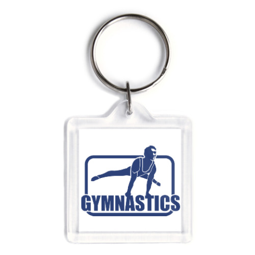 Брелок с принтом  Гимнастика