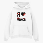 Толстовка худи оверсайз