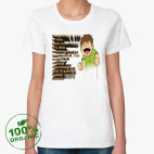 Женская футболка органик