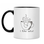 Кружка двухцветная