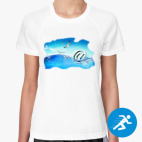 Женская спортивная футболка