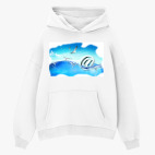 Толстовка худи оверсайз