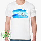 Мужская футболка органик