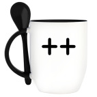 Кружка с ложкой