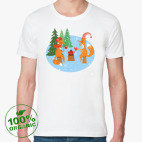 Мужская футболка органик