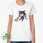 Женская футболка органик