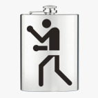 Фляжка стальная