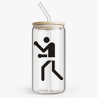 Банка с бамбуковой крышкой