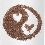 Инь-янь из кофе