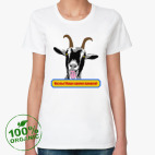 Женская футболка органик