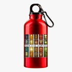 Металлическая бутылка 400 мл UV-DTF