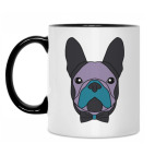 Кружка двухцветная