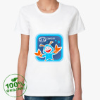 Женская футболка органик