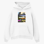 Толстовка худи оверсайз