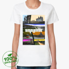 Женская футболка органик