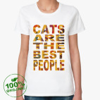 Женская футболка органик