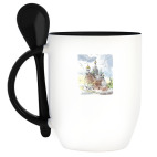 Кружка с ложкой