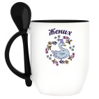 Кружка с ложкой