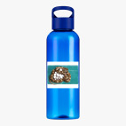 Прозрачная спортивная бутылка