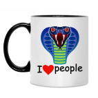 Кружка двухцветная