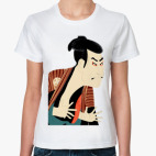 Женская футболка, белая