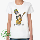 Женская футболка органик