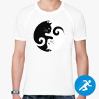 Мужская спортивная футболка