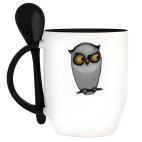 Кружка с ложкой