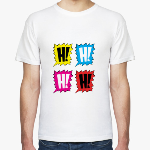 Футболка с принтом HADOUKEN!