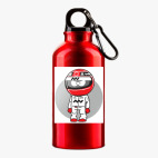 Металлическая бутылка 400 мл UV-DTF