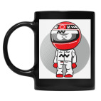 Кружка цветная UV-DTF