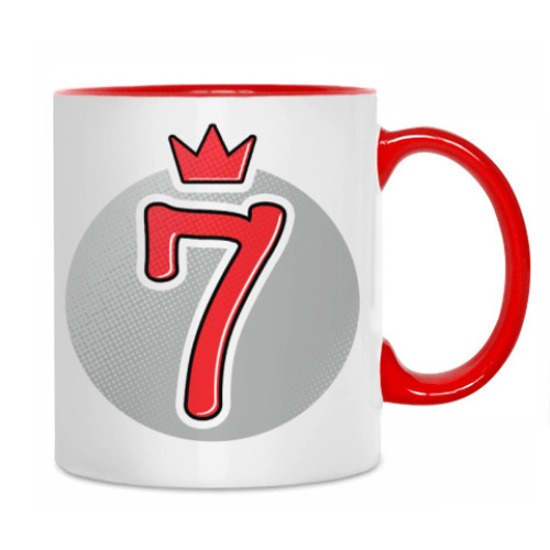 Кружка с принтом 7 титулов