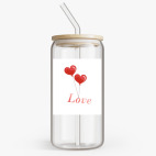 Банка с бамбуковой крышкой