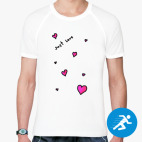 Мужская спортивная футболка